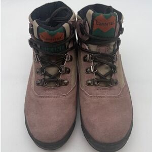 Turntec Hiking Boots Women's Size 6 purple Suede Lace Up Outdoor gorpcore